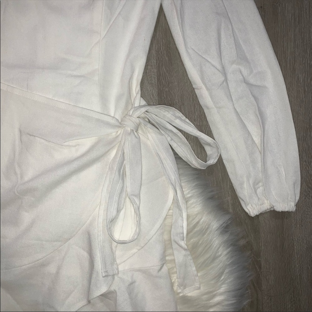 Princess Polly The Villa Mini Dress Mini White size 4 - Picture 6 of 10